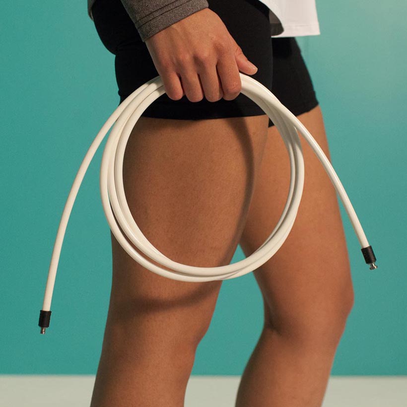 1/2 LB Jump Rope White