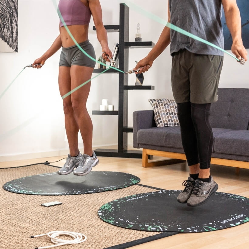 Get Fit Bundle (V1) jump rope mat indoors